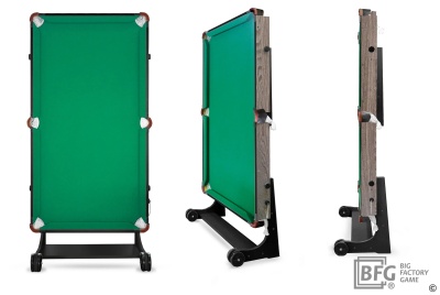 Бильярдный стол Start Line BFG Compact Light, 6 футов, ПУЛ, цвет анкор+черный