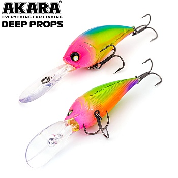 Воблер Akara Deep Props 70F, 23g, A50