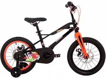 Велосипед NOVATRACK LYNX, 16", магнезиевая рама, черный