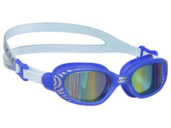 Очки для плавания для юниоров Mad Wave Zeebro rainbow, M0434 14 0 04W, Blue в магазине Спорт - Пермь
