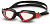 Очки для плавания INDIGO Snail, черно-красные (S2937F) в магазине Спорт - Пермь