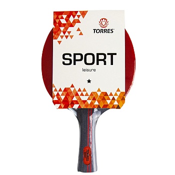 Ракетка для настольного тенниса TORRES Sport 1* арт.ТТ0005