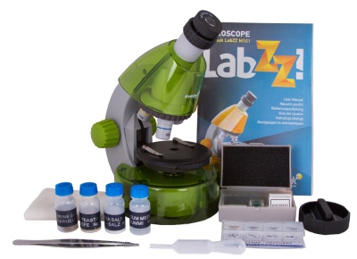 Микроскоп Levenhuk LabZZ M101 (Лайм)