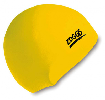 Шапочка для плавания ZOGGS Silicone Cap Yellow, желтый в магазине Спорт - Пермь