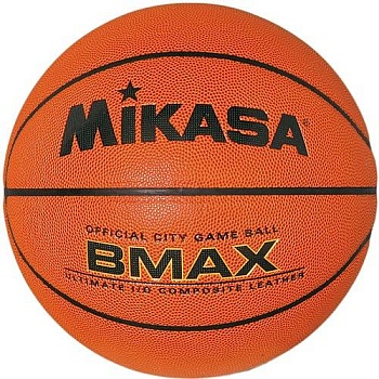 Мяч баскетбольный Mikasa BMAX-C, размер 6, оранжевый