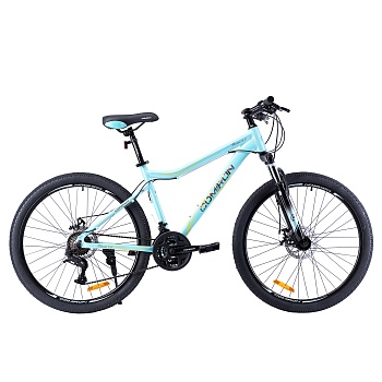 Велосипед COMIRON  FLAME 26", 21 скорость (рама 17), голубой