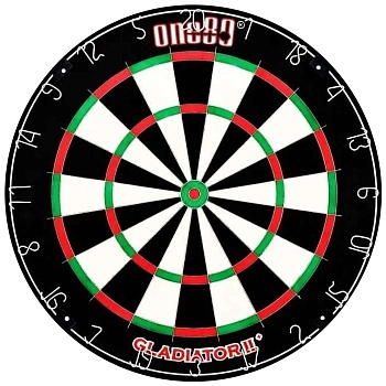 Мишень для дартса One 80 Gladiator II Plus Bristle