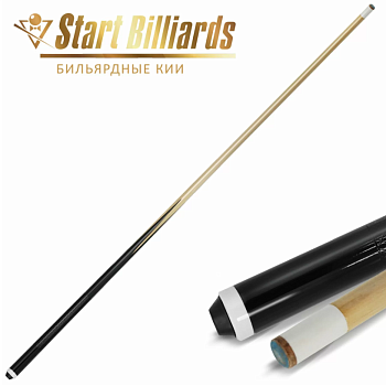 Кий Startbilliards РП черный 1РС 160см
