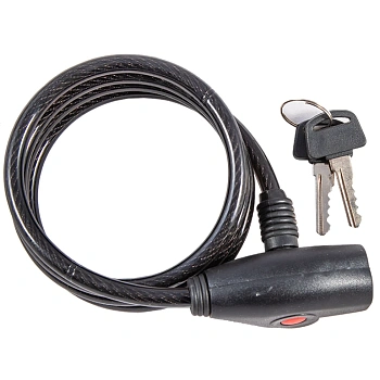 Замок велосипедный 8*1200mm ключ+ GK GK102.106