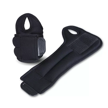 Утяжелители Indigo SM-437 2*0,5 кг черные в Магазине Спорт - Пермь