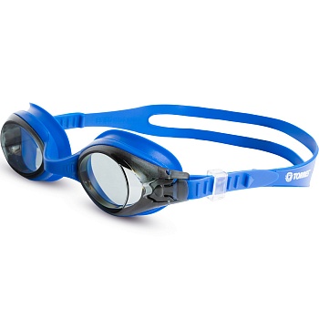 Очки для плавания TORRES Splash Junior SW-32208BL, подростковые 6-12лет, прозрачные линзы, синяя оправа в магазине Спорт - Пермь