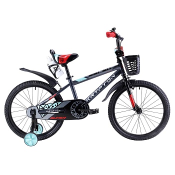Велосипед Krypton Super KS01BNM, 20", 1 скорость, черный