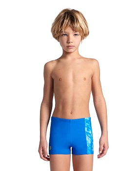 Детские плавки-шорты Arena SPLASH POINT JR SWIM SHORT, 007231 800, blue china в магазине Спорт - Пермь