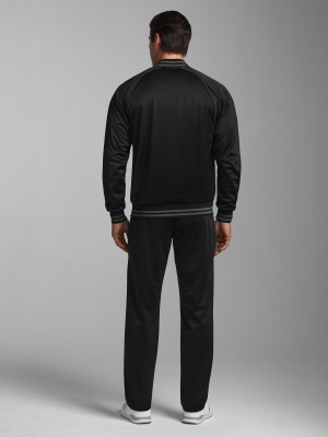 Спортивный мужской костюм 10М-RT-1635, черный