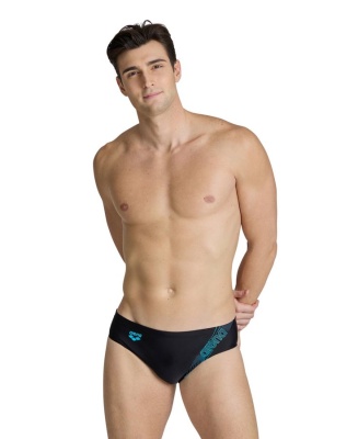 Мужские плавки Arena DREAMY SWIM BRIEF, 006705 580, black-turquoise в магазине Спорт - Пермь