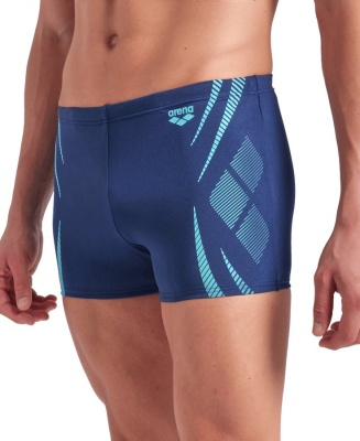 Мужские плавки-шорты Arena POSEIDONIA SWIM SHORT, 9074 708, navy-water в магазине Спорт - Пермь