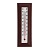 Термометр комнатный спиртовой, арт. 558416, цвет коричневый
