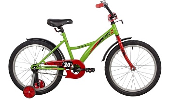 Велосипед NOVATRACK STRIKE 18", зеленый