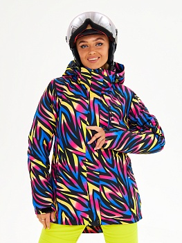 Женская горнолыжная сноубордическая куртка Azimuth Alpha Endless Ultra Chaleur SNB (423/316_2), Разноцветный