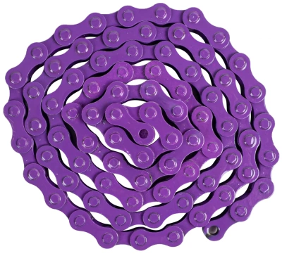 Цепь 1 скорость, фиолет., сталь TB-410 80L PURPLE в Магазине Спорт - Пермь