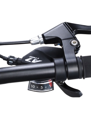 Велосипед COMIRON SYSTEM 27,5", 10 скоростей, (19 рама), красный в Магазине Спорт - Пермь