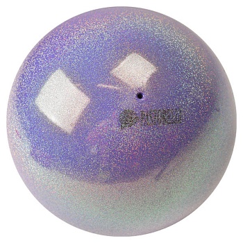 Мяч PASTORELLI New Generation GLITTER HV18, цвет: 02448 - светло-сиреневый