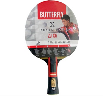Ракетка для настольного тенниса Butterfly Zhang Juke ZJX6 FL CONC