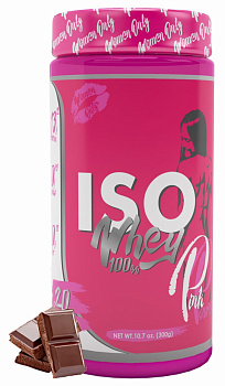 Изолят протеина ISO WHEY 100%, 300 гр, Pink Power в магазине Спорт - Пермь