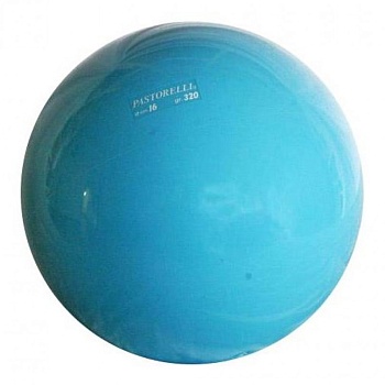 Мяч для художественной гимнастики Pastorelli Celeste 16 см 00231 голубой