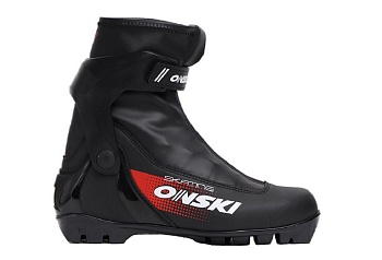 Лыжные ботинки ONSKI SKATE PRO RED S86523 в магазине Спорт - Пермь
