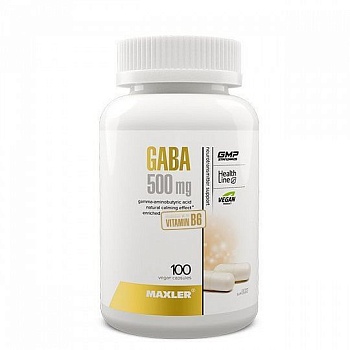 Maxler GABA 500mg (100к) в магазине Спорт - Пермь