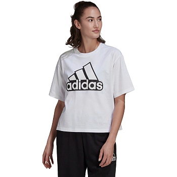 Футболка женская Adidas ESSENTIALS LOGO BOXY TEE HC9183 в Магазине Спорт - Пермь