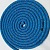 Скакалка гимнастическая PASTORELLI "Металлик", цвет: Голубая скакалка с золотыми нитями Артикул: 00123
