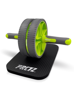 Ролик для пресса Woohooo Double Wheel Ab Roller R16, зеленый в Магазине Спорт - Пермь Ролик для пресса Woohooo Double Wheel Ab Roller R16, зеленый в Магазине Спорт - Пермь