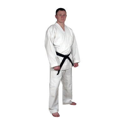 Кимоно для джиу-джитсу, айкидо и рукопашного боя Эквоис, 12 унций, белое в магазине Спорт - Пермь
