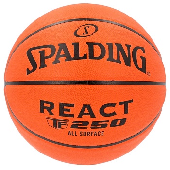Мяч для баскетбола SPALDING TF-250 REACT 76-803Z, размер 5