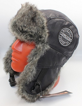 Ушанка Laparka Lahti крек-лайт барсук шеврон