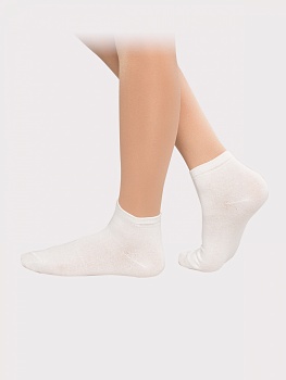 Носки спортивные, средний паголенок Korri НС-35, белые