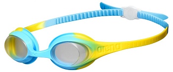 Очки для плавания ARENA SPIDER KIDS, детские, артикул 004310 202, clear-yellow-lightblue в магазине Спорт - Пермь