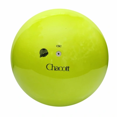Мяч для художественной гимнастики CHACOTT Gym Ball 301503-0001, 18.5 см, цвет 062 - лимонный Мяч для художественной гимнастики CHACOTT Gym Ball 301503-0001, 18.5 см, цвет 062 - лимонный