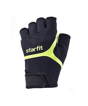 Перчатки для фитнеса Starfit WG-103 черно-зеленые в Магазине Спорт - Пермь