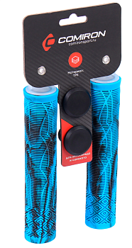 Грипсы для трюкового самоката TPE/SG-160TK-TPE-BI, 160мм, 2шт.