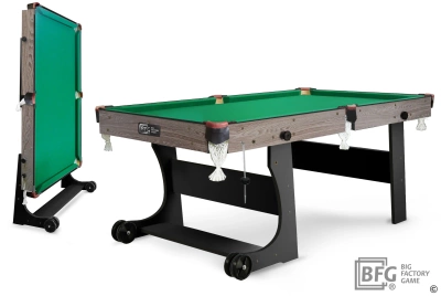 Бильярдный стол Start Line BFG Compact Light, 6 футов, ПУЛ, цвет анкор+черный