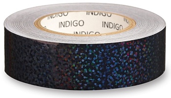 Обмотка для обруча на подкладке INDIGO IN392, 20мм х14м, черная