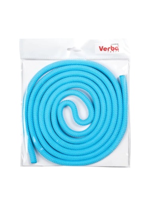 Скакалка гимнастическая Verba JUNIOR, 2,5м, голубая Скакалка гимнастическая Verba JUNIOR, 2,5м, голубая
