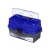 Ящик для рыболовных снастей Nisus Tackle Box, трехполочный, синий