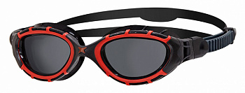 Очки для плавания поляризационные ZOGGS Predator Flex Polarized L/XL (красный/черный) в магазине Спорт - Пермь