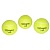 Мяч для большого тенниса № 909 (набор 3 штуки) 