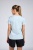 Футболка женская ANTA RUNNING, артикул 862415104-1, голубая Футболка женская ANTA RUNNING, артикул 862415104-1, голубая