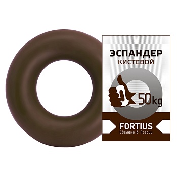 Эспандер кистевой - Кольцо Fortius, нагрузка 50 кг, цвета в ассортименте в Магазине Спорт - Пермь